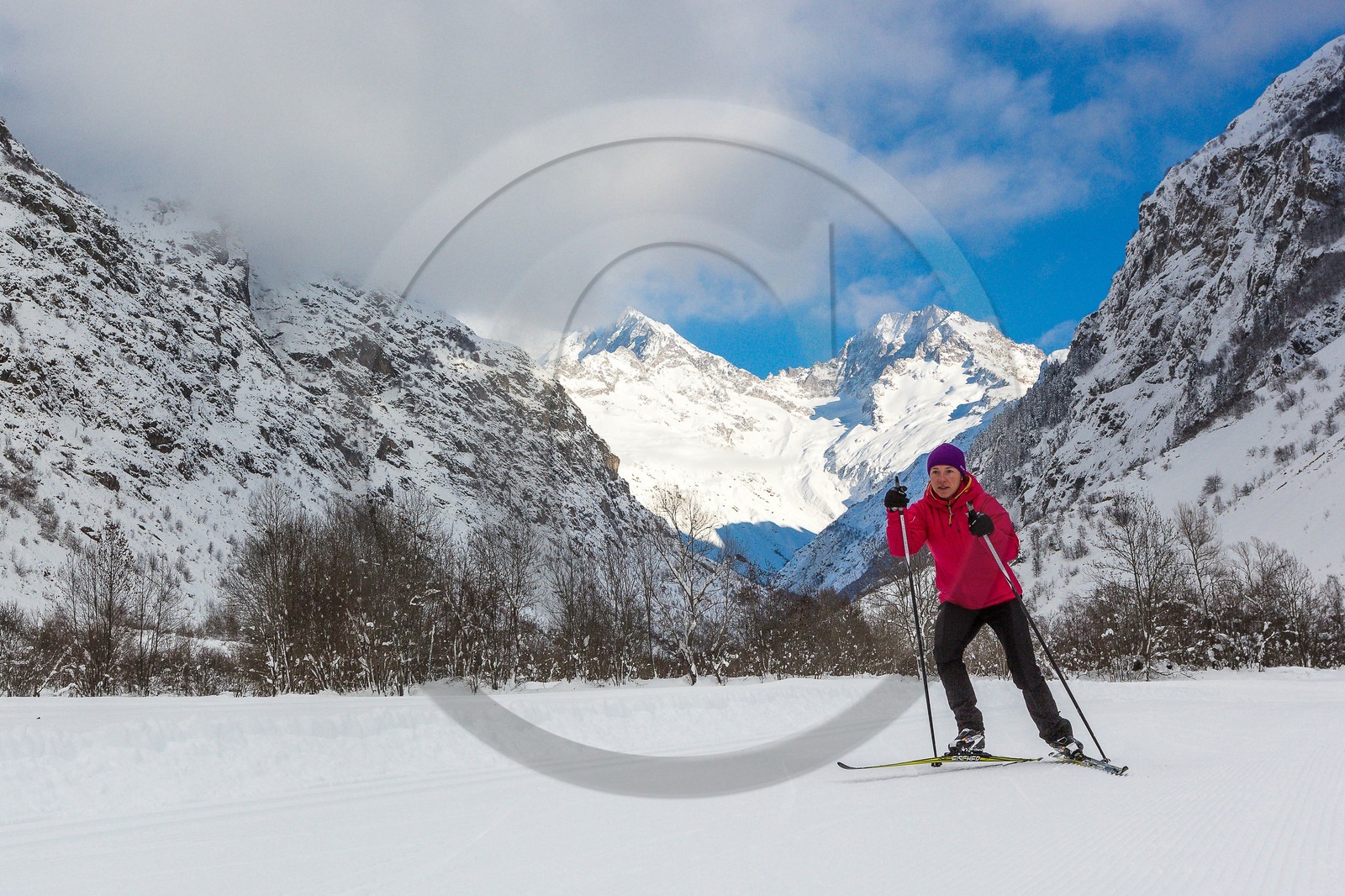 La Chapelle-en-Valgaudemar, ski nordique