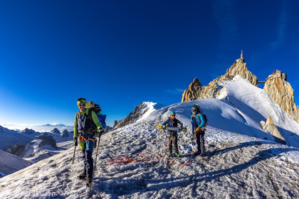 Géomorphologie à l'Aiguille du Midi