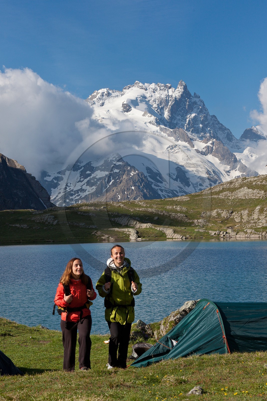 Bivouac au lac du Goléon