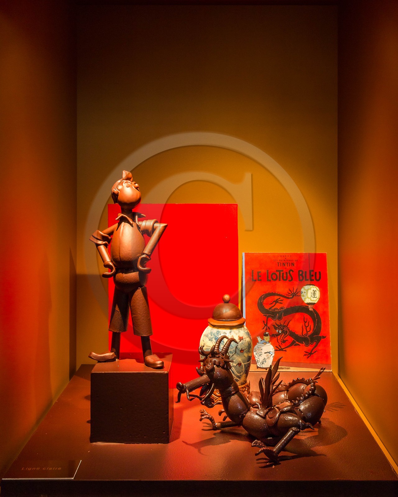 Exposition Influences, Petite histoire de l'art en chocolat par Luc Eyriey