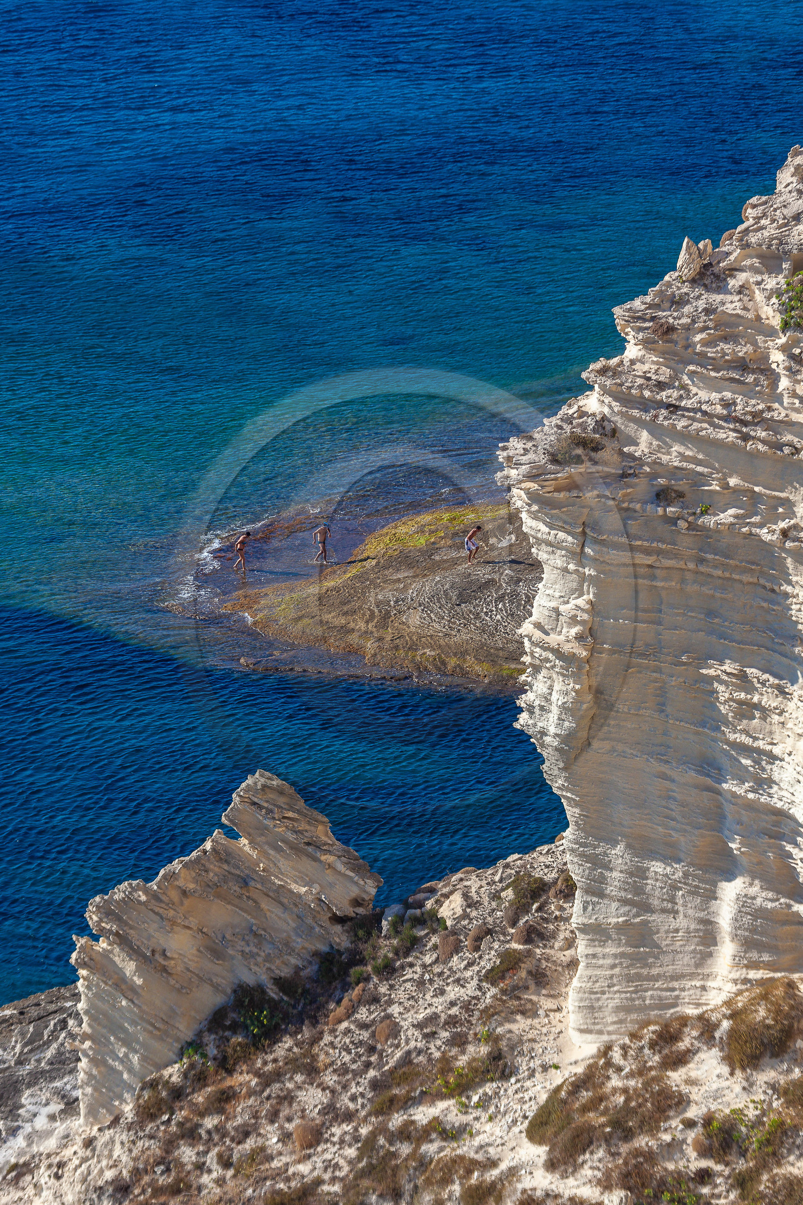 Falaises de calcaire de Bonifacio