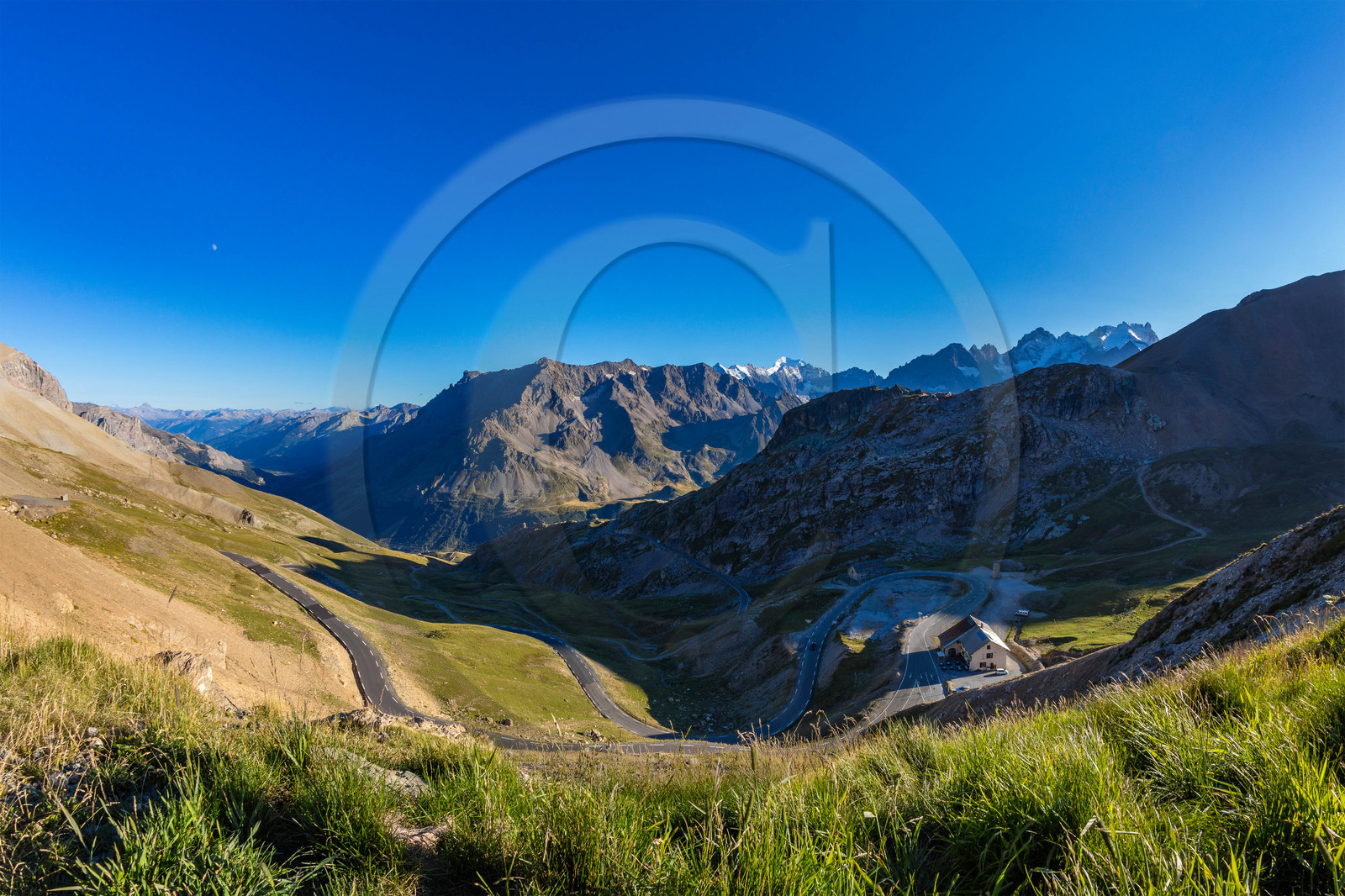 Col du Galibier, Col du Tour de France, altitude de 2 556 m.