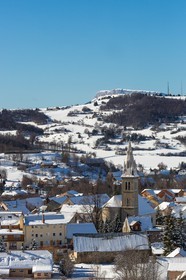 Vallée du Champsaur, station village d'Ancelle
