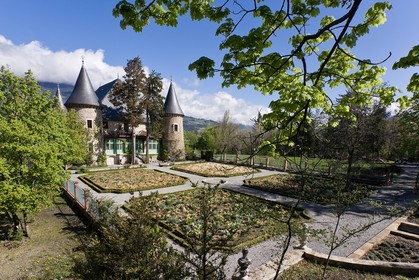 Château de Picomtal,  les jardins du château