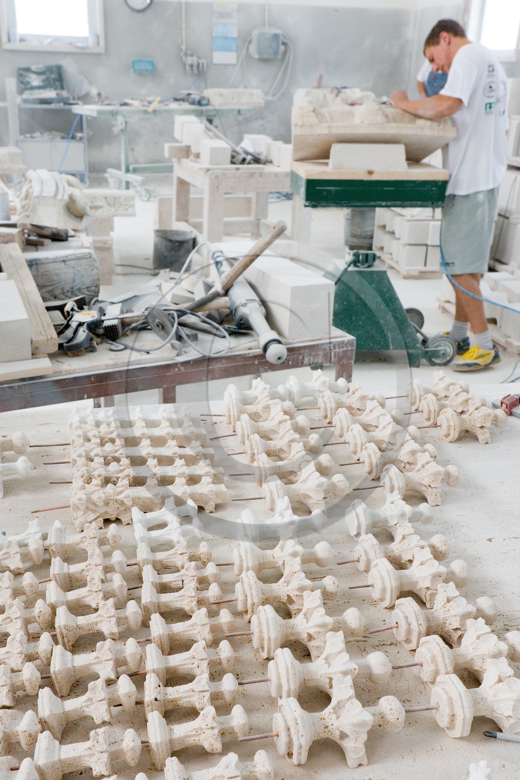 Pucisca, Atelier de restauration