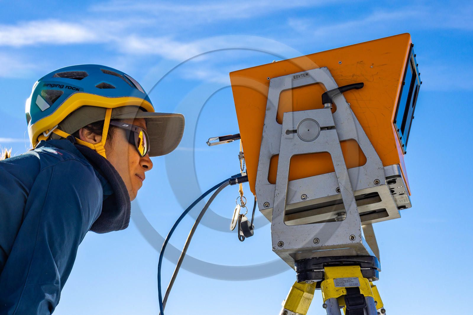 Géomorphologie à l'Aiguille du Midi