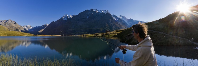 Pêche à la mouche au Lac du Pontet et la Meije