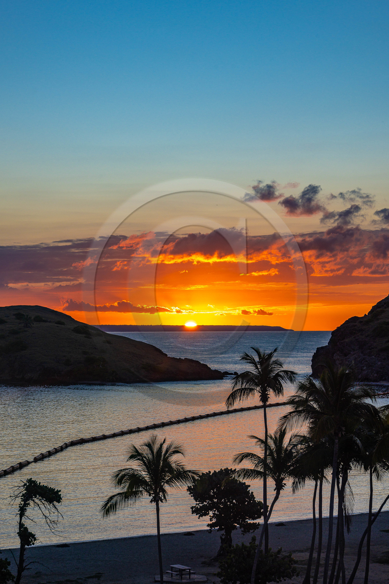 Iles des Saintes, Baie et plage de Pompierre