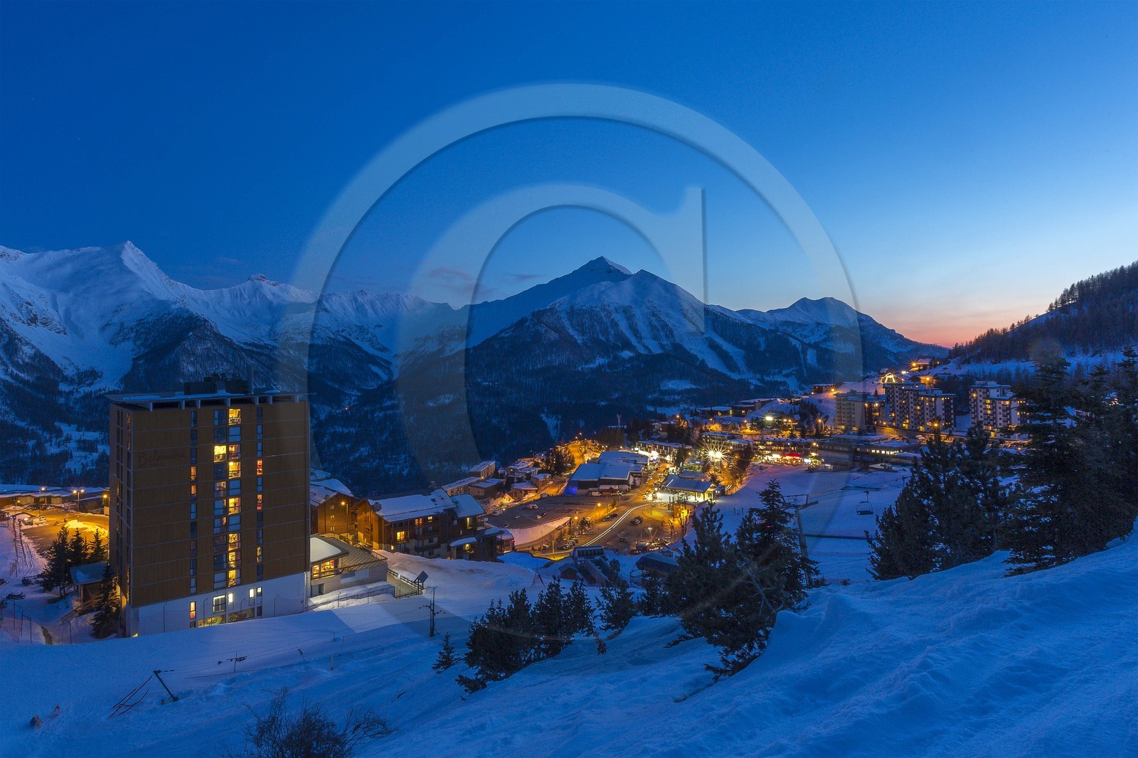 Station de ski d'Orcières 1850