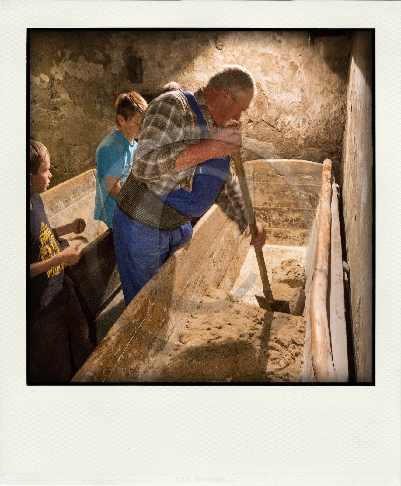 Village de Villar-d'Arène, fête du pain bouilli ou pain noir, Maurice Rousset, fourniron