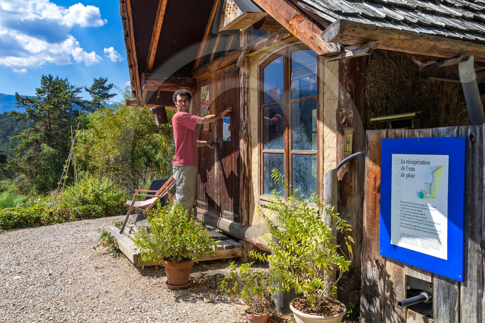 Pascal Aspe, Parc écologique Terre Vivante