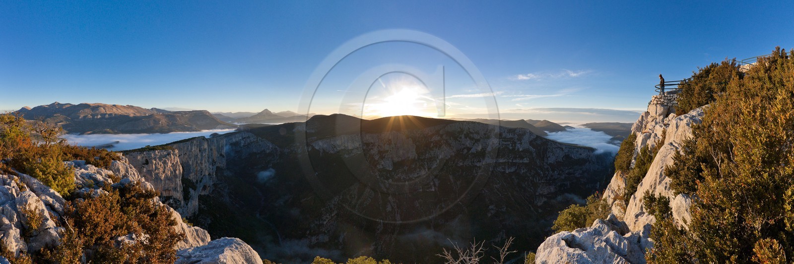 Parc Naturel Régional du Verdon, Gorges du Verdon,  Belvédère de l'Escalès