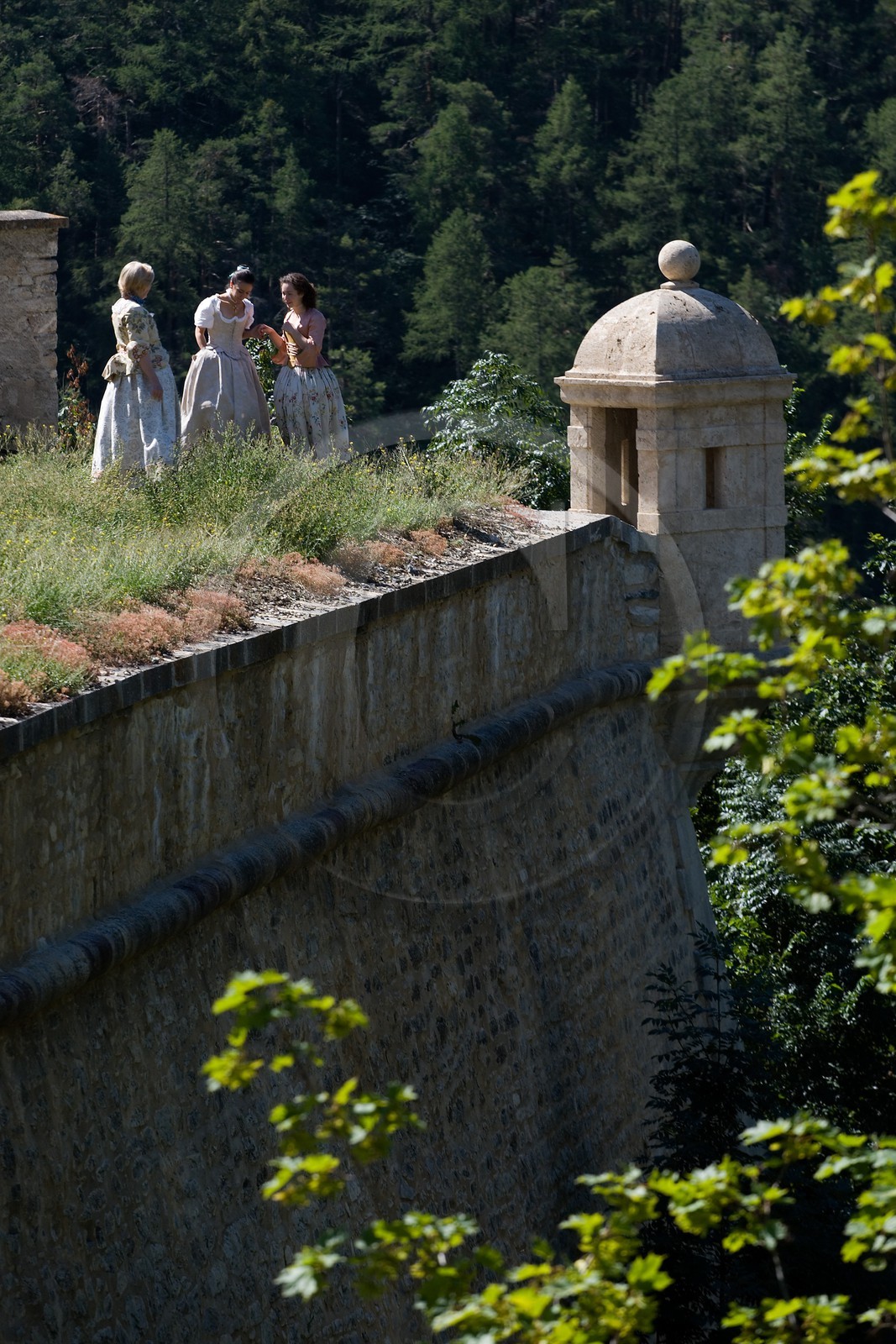 Briançon, l'association Les regiments du passé reconstituent la vie civile et militaire