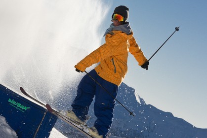 Ski snowpark