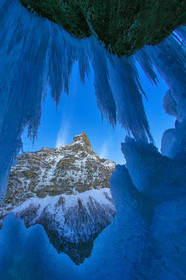 Vallée de Freissinières, Cascades de glace et La Tête de Gramuzat