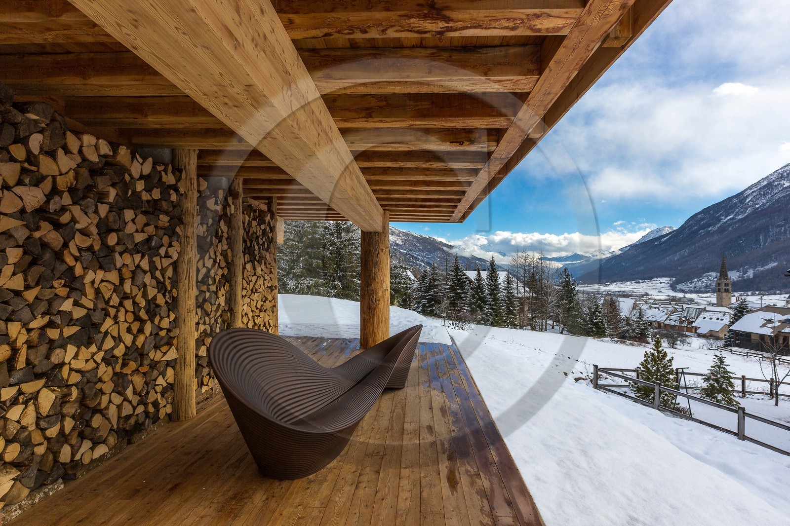 Serre-Chevalier,  Chalet Montagnole, Remi Mouilleron architecte d'intérieur