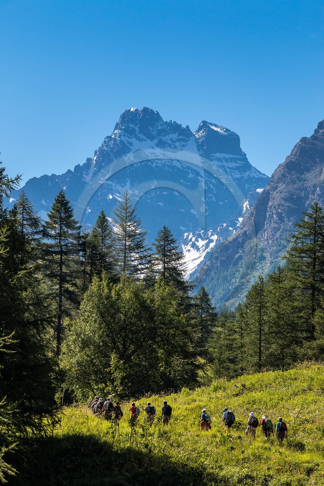 Réserve naturelle de Ristolas-Mont Viso, randonnée au petit belvédère du Viso