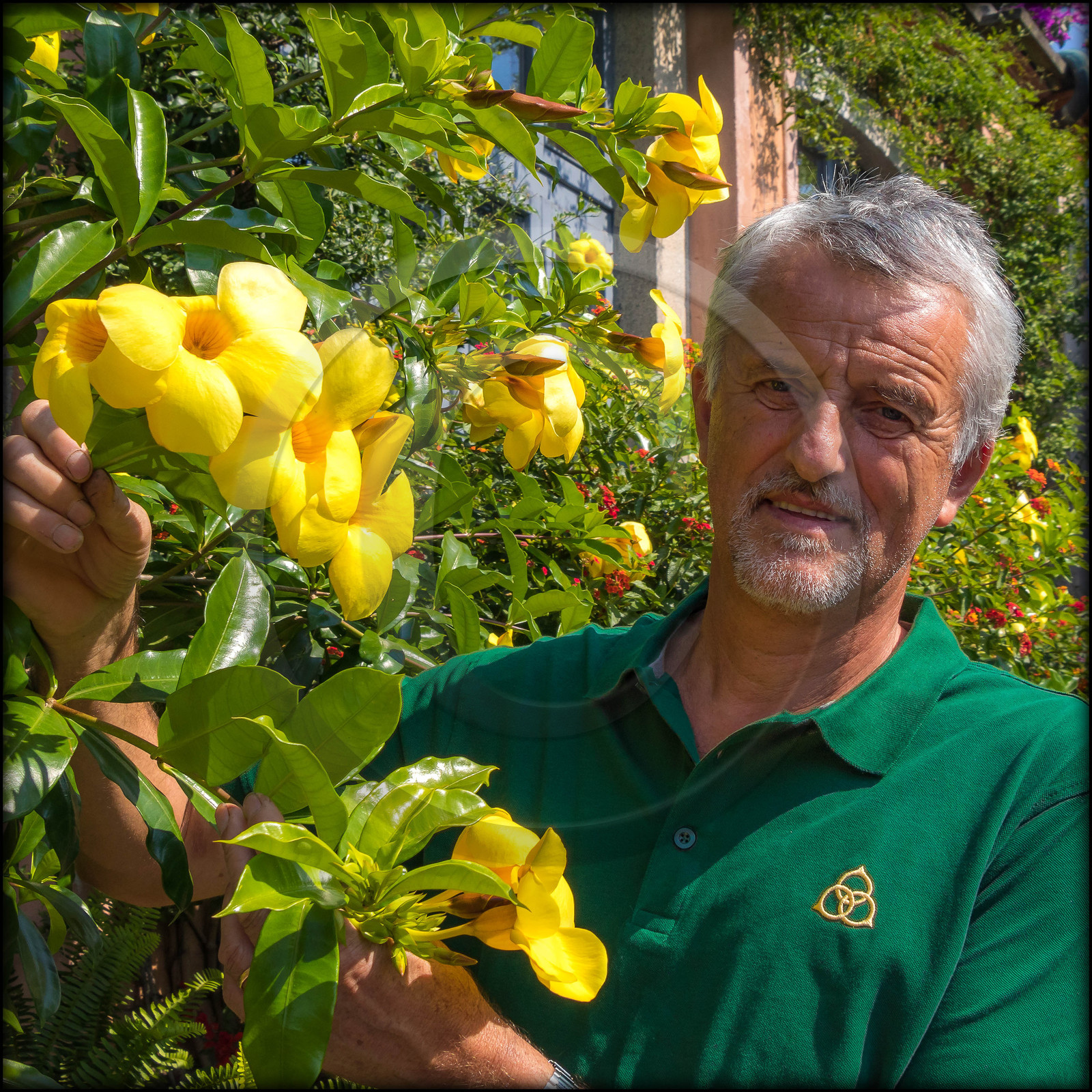 Chef jardinier Gianfranco Giustina