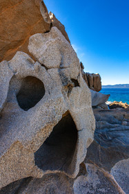 Taffoni, rochers de granit à Campomoro