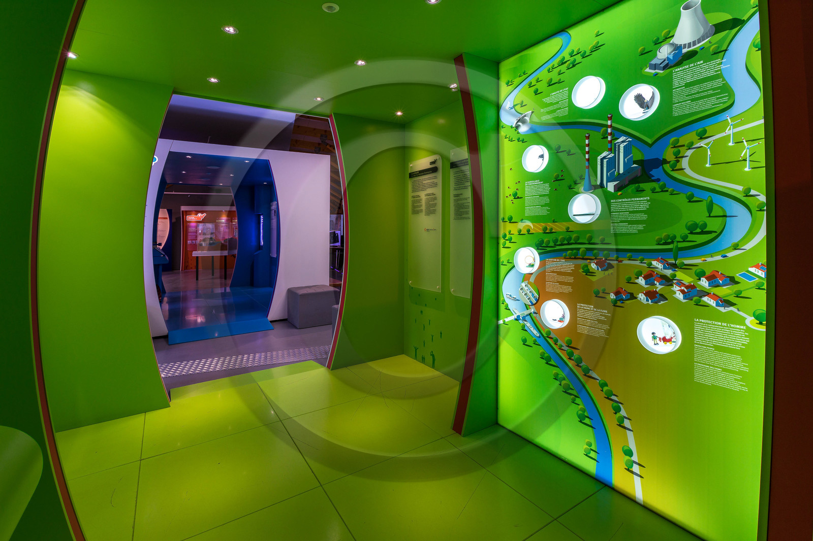 Barrage de Serre-Ponçon, usine hydroélectrique EDF