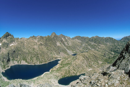 Vallée de la Valmasque, lac du Basto