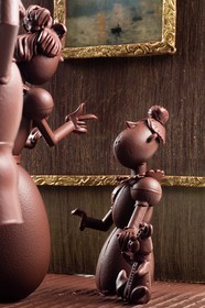 Exposition Influences, Petite histoire de l'art en chocolat par Luc Eyriey