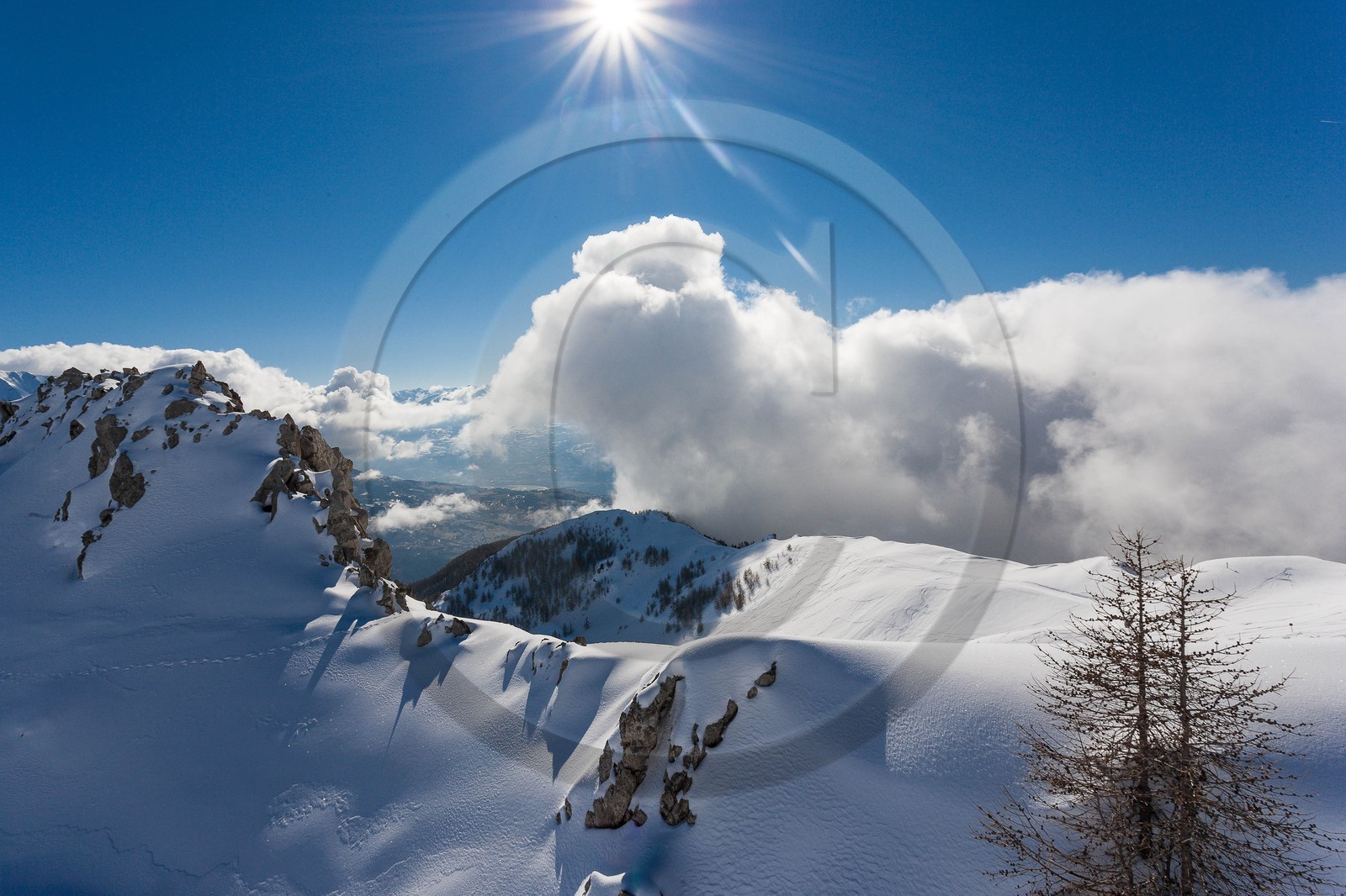 Pays de Serre-Ponçon, Réallon et les Aiguilles de Chabrières