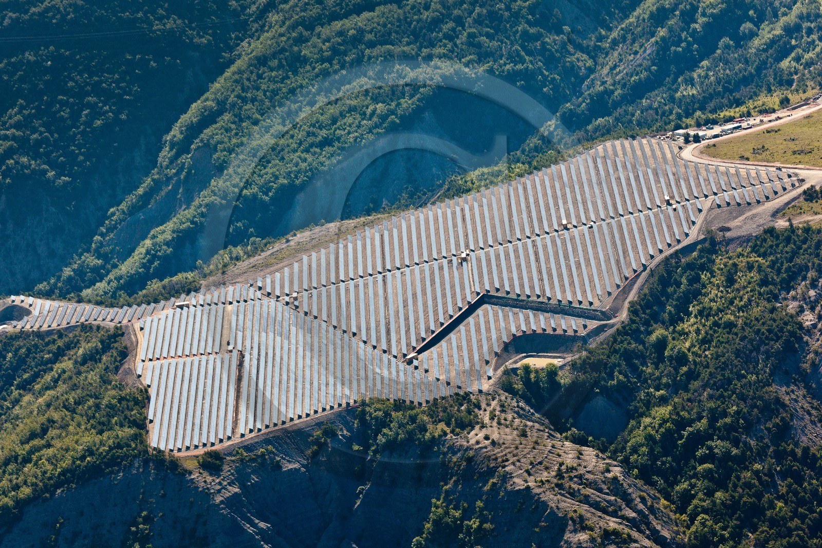 La plus grande centrale solaire photovoltaïque de France