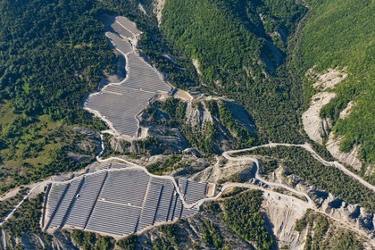 La plus grande centrale solaire photovoltaïque de France
