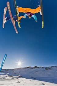 Ski snowpark