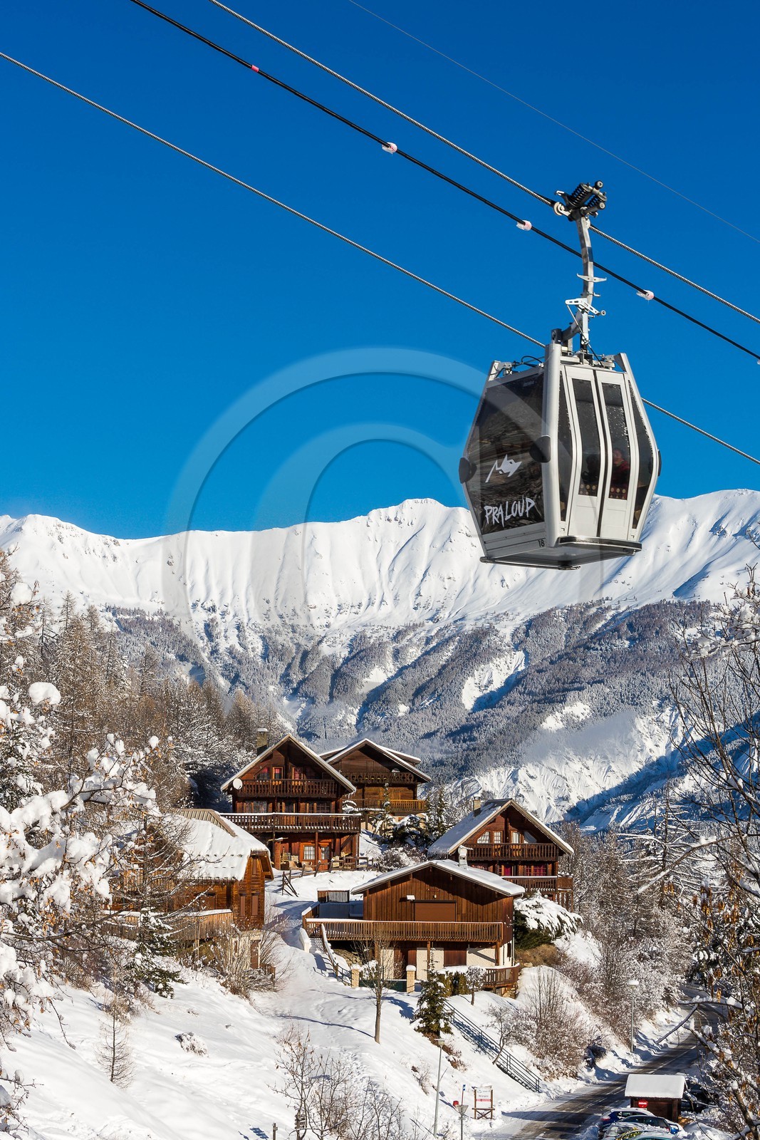 Praloup, hameau des Molanès à Pra-Loup 1500