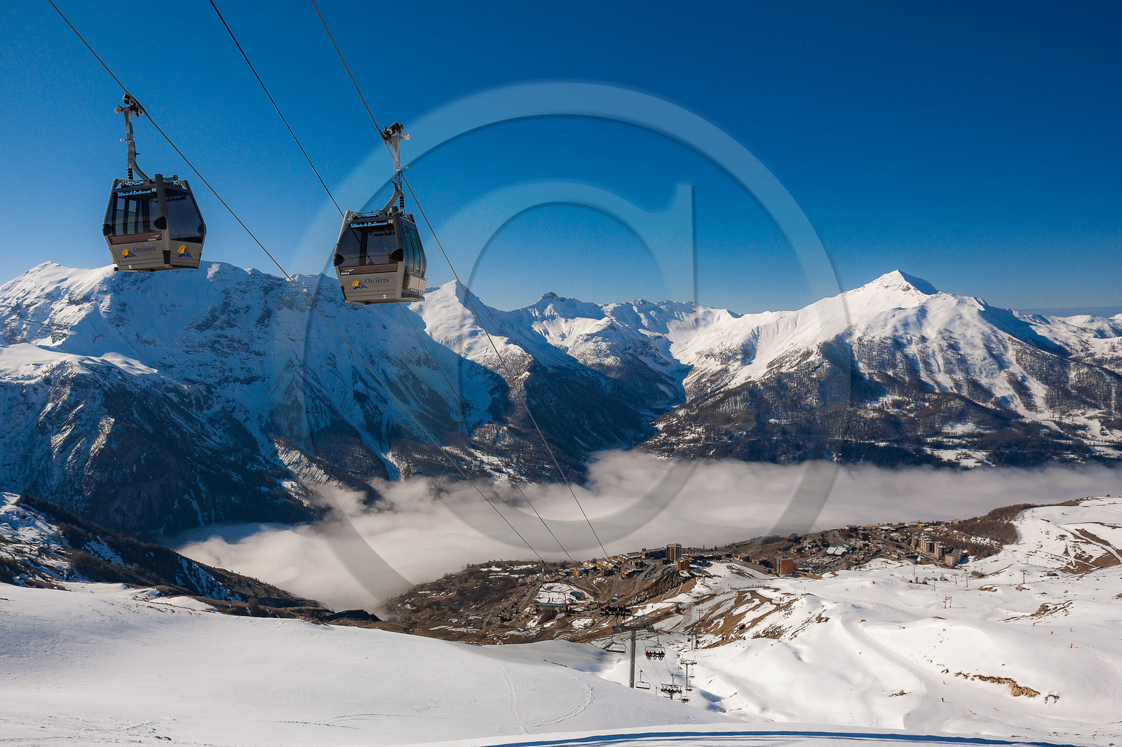Station de ski d'Orcières 1850