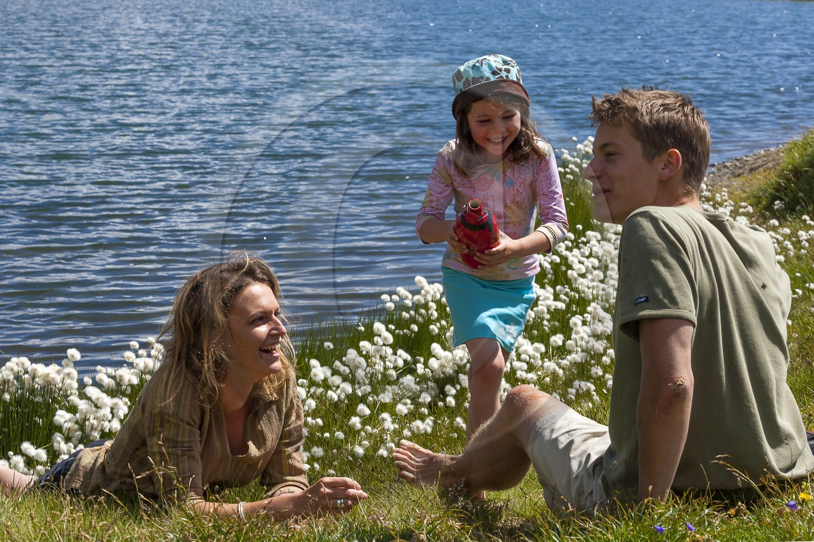 Orcières 1850, randonnée famille