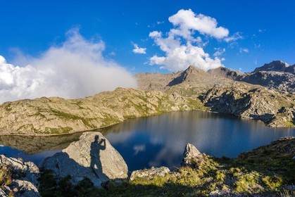 col du Longet,  Lac Bes supérieurr et Tête des Toillies
