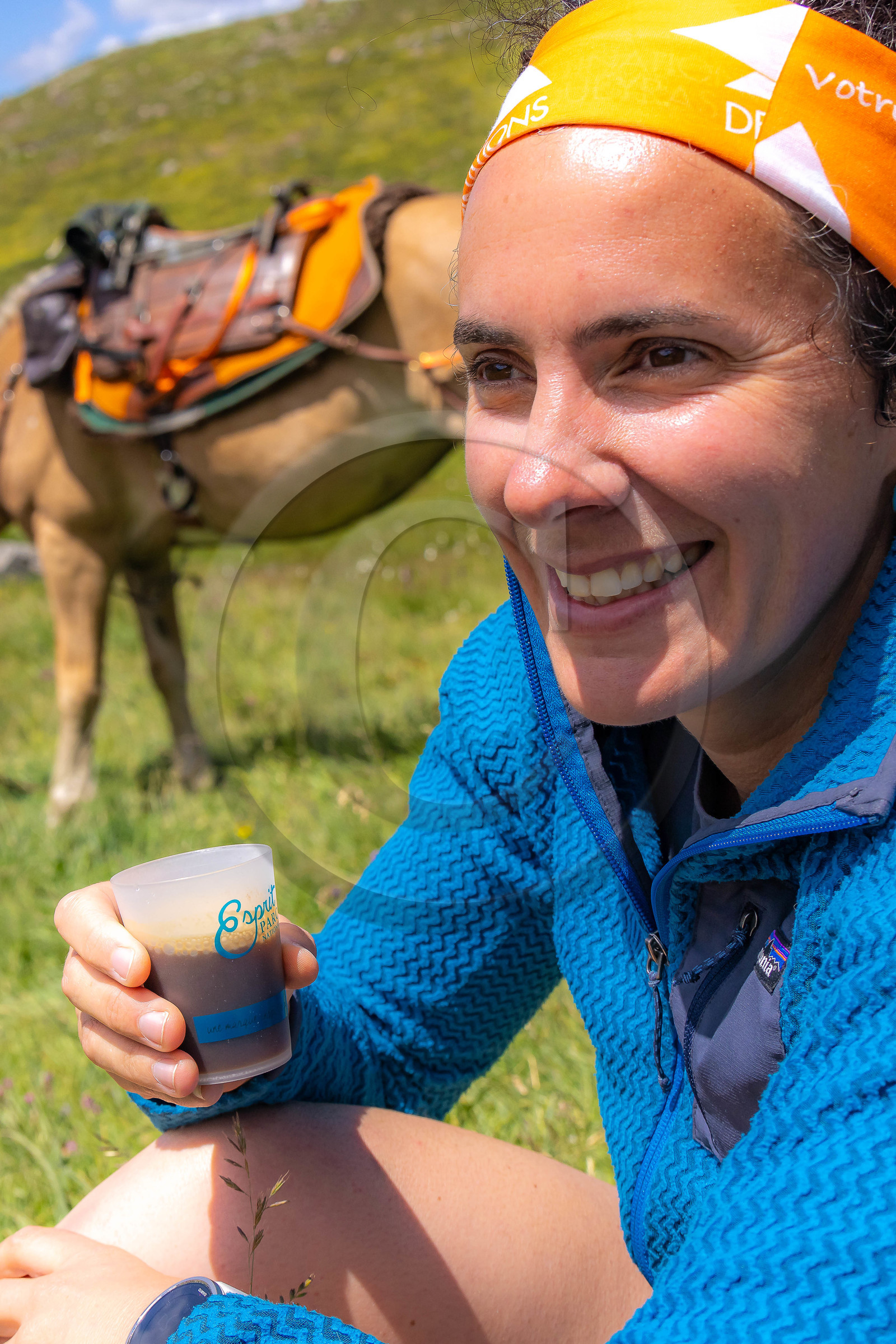 Trek famille avec animaux de bats
