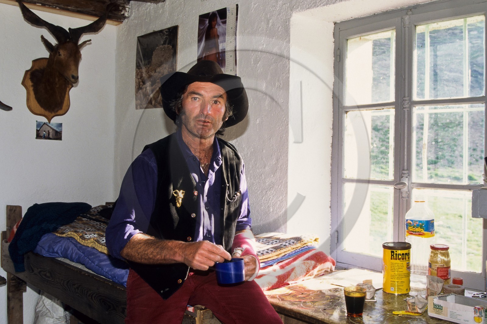 Alpage de Jujal, Le Bailou, berger