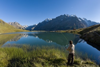 Pêche à la mouche au Lac du Pontet et la Meije