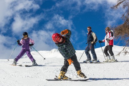 La Condamine-Châtelard, station de ski Saint-Anne La Condamine, ski famille