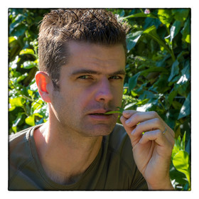 Matthieu Constans, chef jardinier du Jardin des Cinq Sens