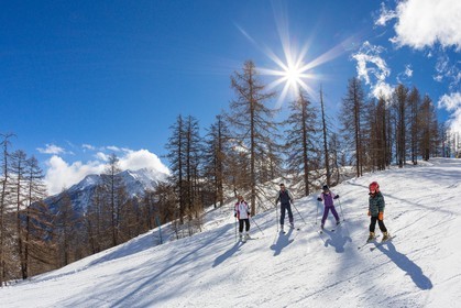 La Condamine-Châtelard, station de ski Saint-Anne La Condamine, ski famille