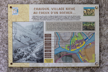 Ancien village abandonné de Chaudun