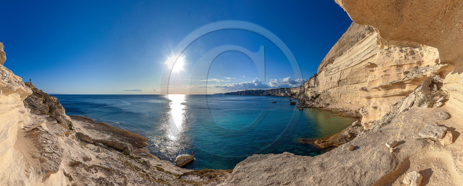 Falaises de calcaire de Bonifacio