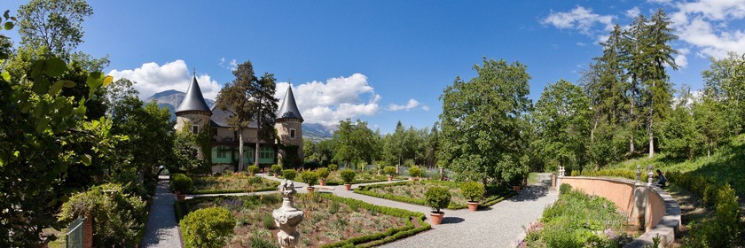 Château de Picomtal,  les jardins du château