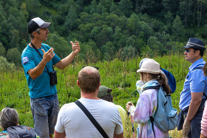 Fabrice Morin, accompagnateur en moyenne montagne