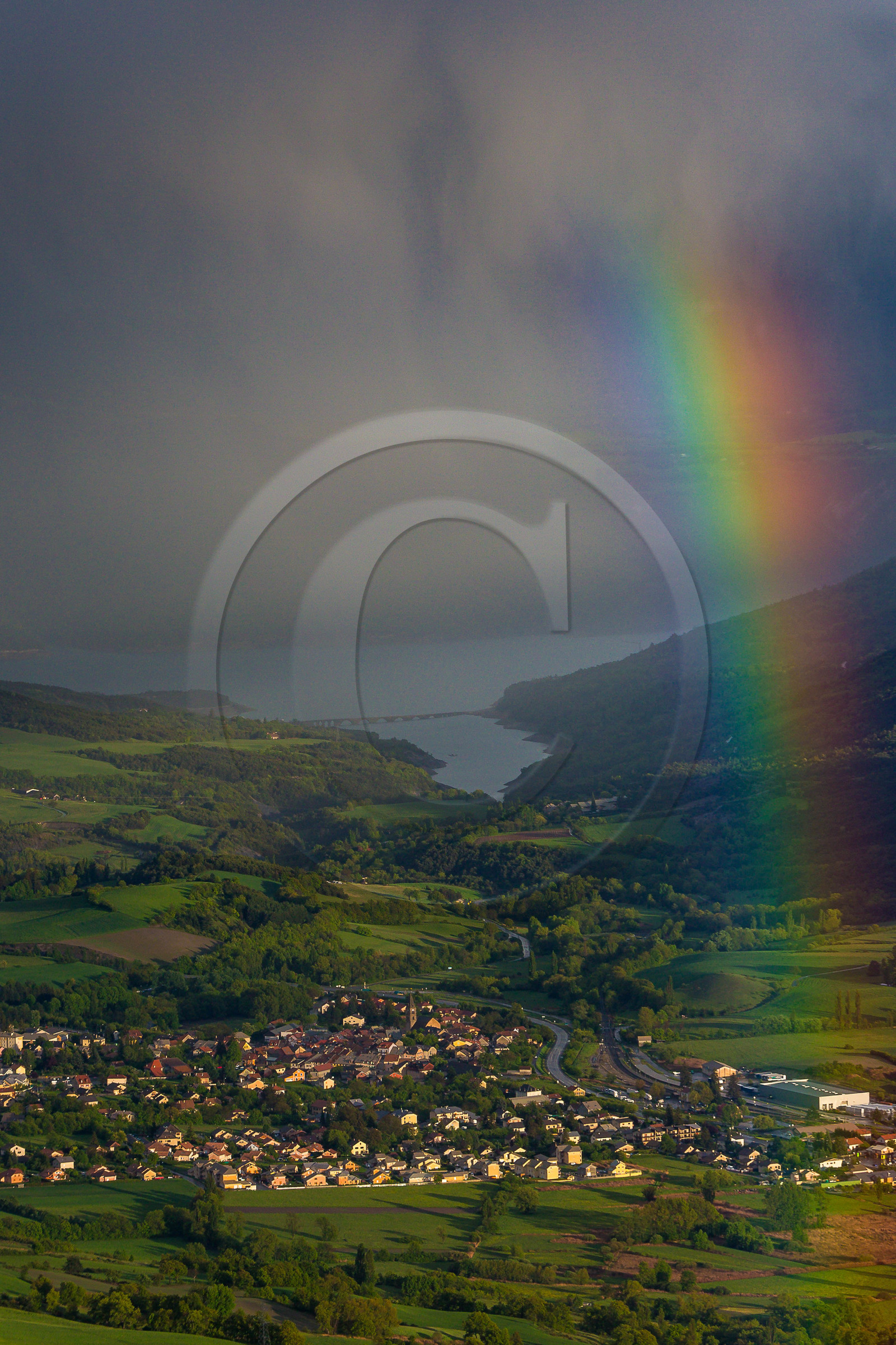 Pays de Serre-Ponçon, village de Chorges