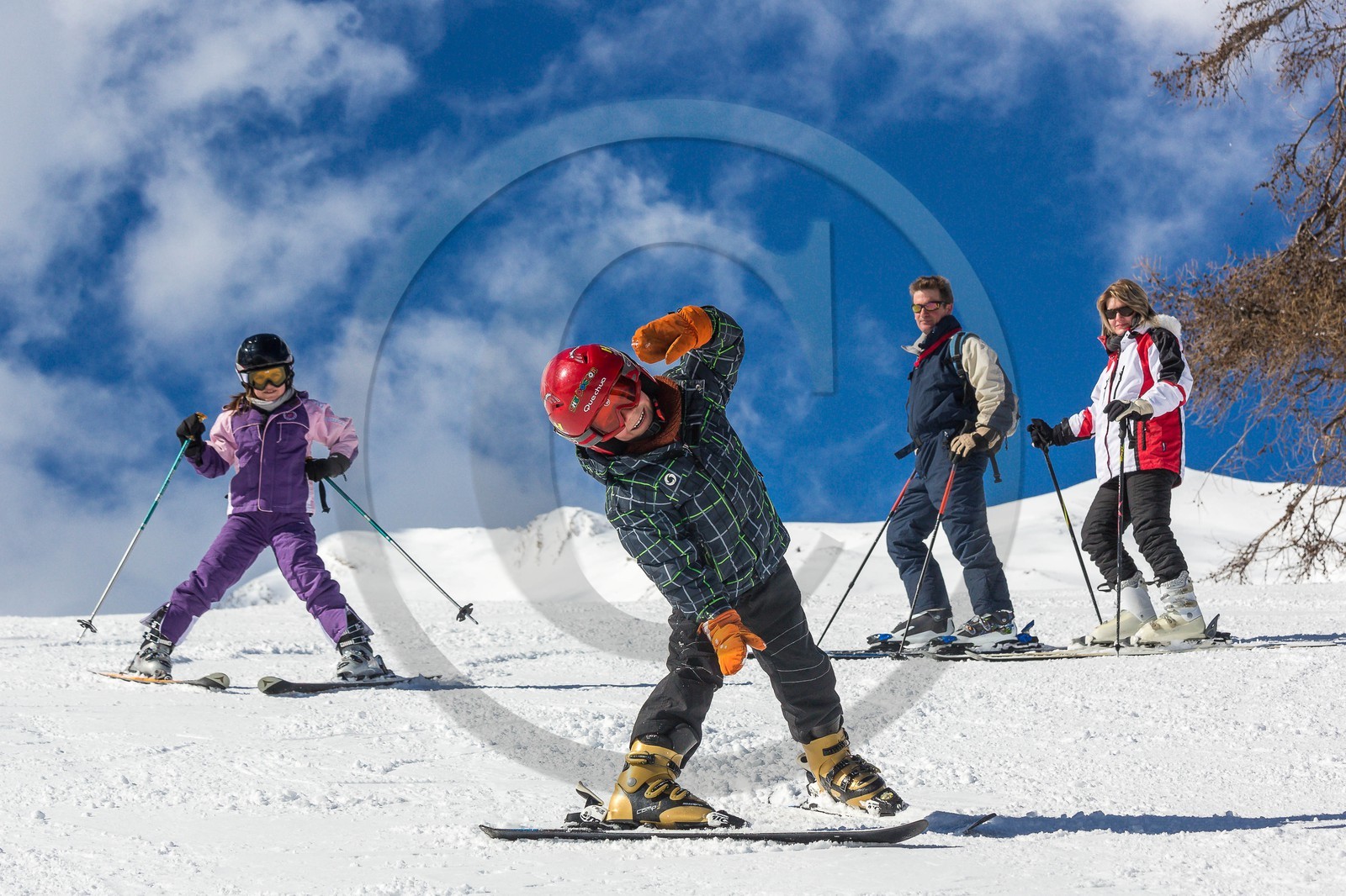 La Condamine-Châtelard, station de ski Saint-Anne La Condamine, ski famille
