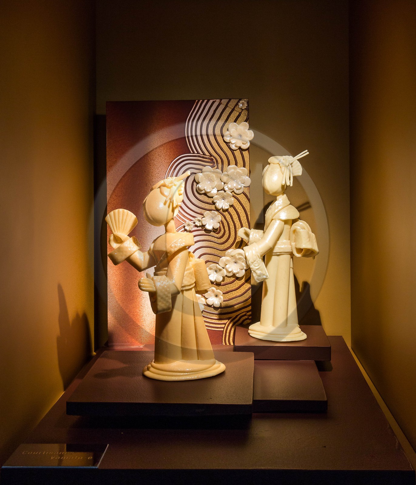 Exposition Influences, Petite histoire de l'art en chocolat par Luc Eyriey