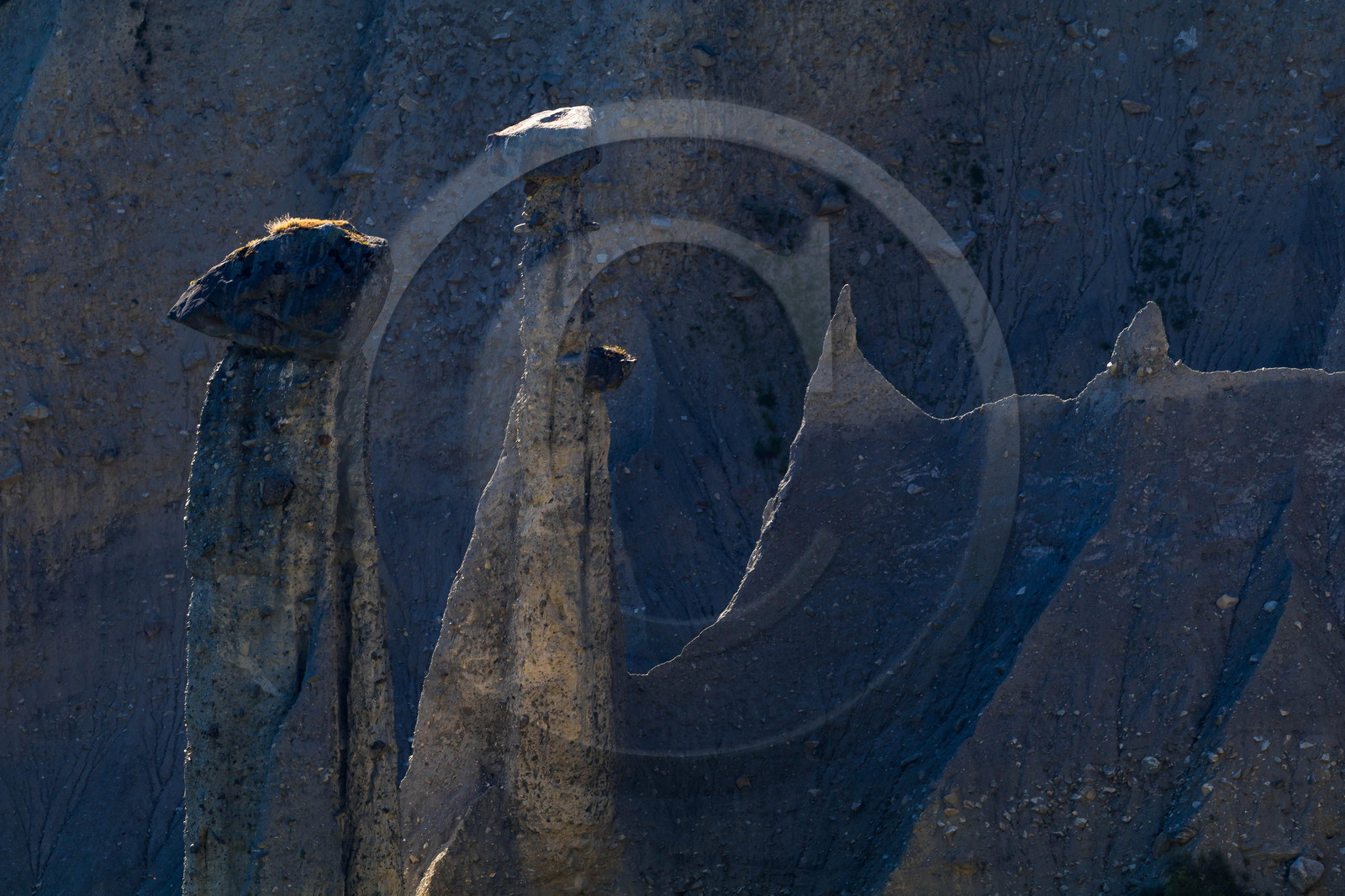 Montgellafrey, cheminées de fées