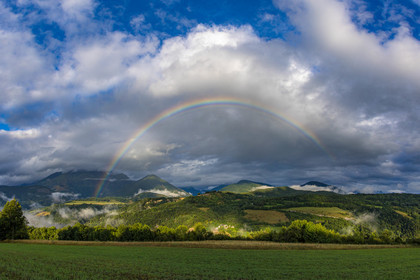Arc-en-ciel en Matheysine