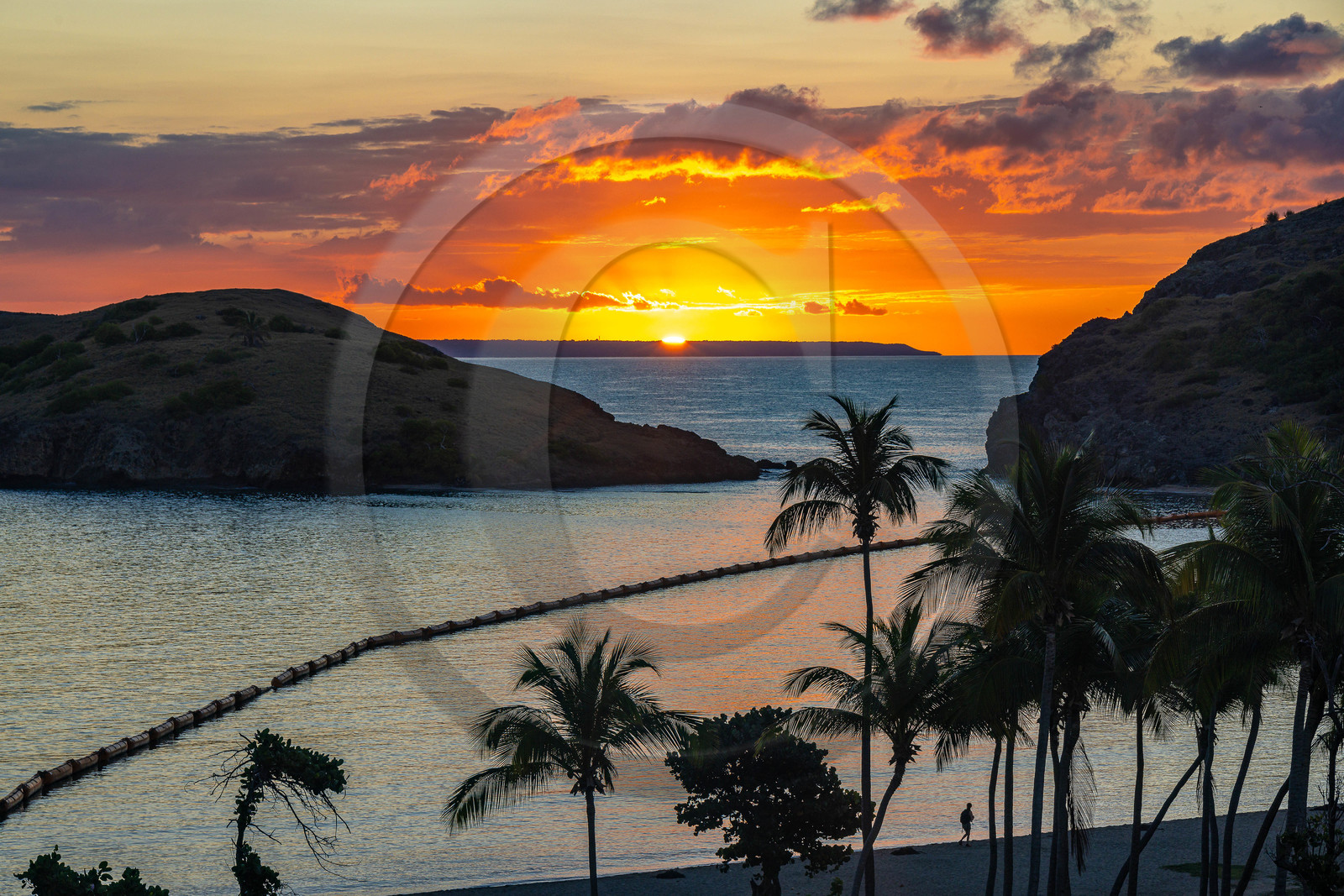 Iles des Saintes, Baie et plage de Pompierre